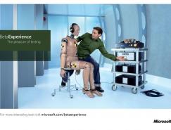 微软Beta Experience体验计划平面广告设计